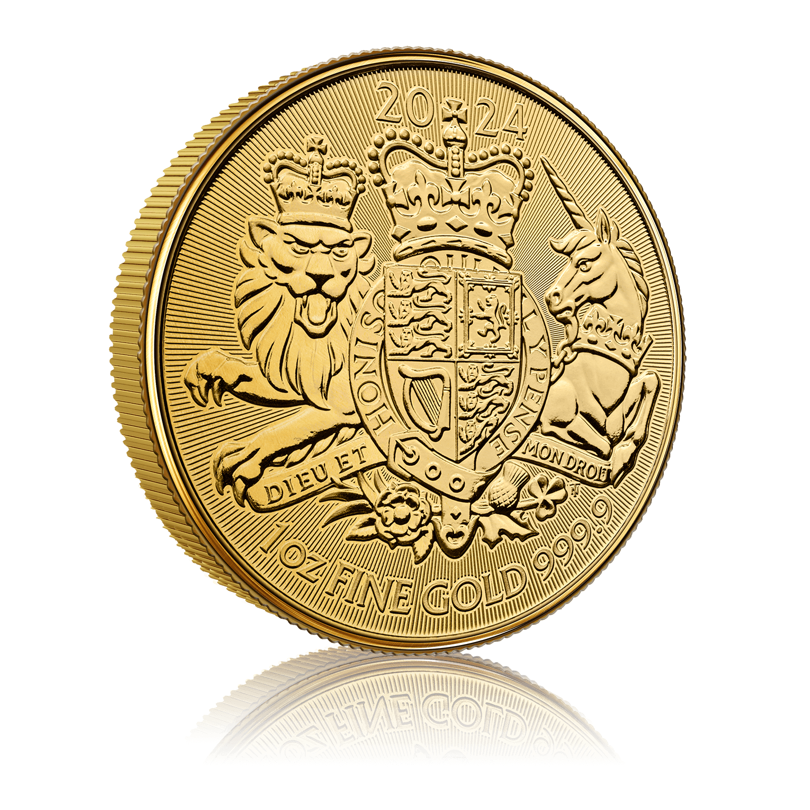 1oz Gold Royal Mint Royal Arms (2024) 4